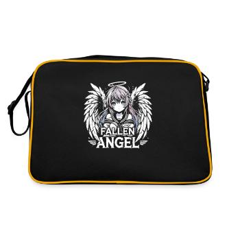 Art de l’anime et esthétique gothique pour la mode alternative - Sac Retro - noir/or - Dos