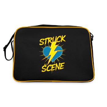 Revival emo et mode alternative pour Scene Kids - Sac Retro - noir/or - Dos