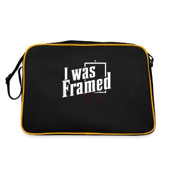 Murder Mystery Dinner Outfit, Party, Crime Scene - Retro Bag - black/gold - Back