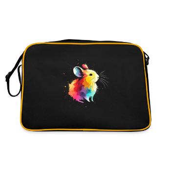 Conception d'amant américain de Pika pour Pika - Sac Retro - noir/or - Dos