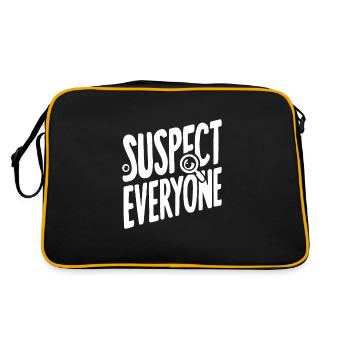 Meurtre Mystère Tenue De Dîner, Fête, Scène De Crime - Sac Retro - noir/or - Dos