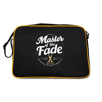 Vibrations de salon de coiffure et coupes de cheveux classiques pour - Sac Retro - noir/or - Dos