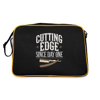 Vibrations de salon de coiffure et coupes de cheveux classiques pour - Sac Retro - noir/or - Dos