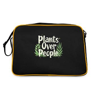 Aquascaping Enthusiast Underwater Gardening - Retro Tasche - Schwarz/Gold - Hinten