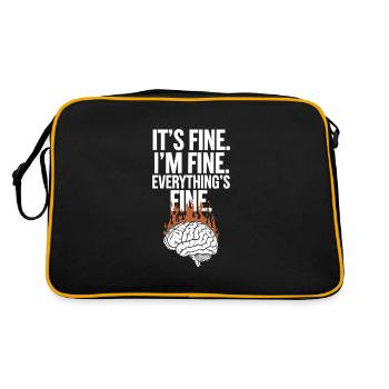 Understanding Psychology Mind and Behavior - Retro Bag - black/gold - Back