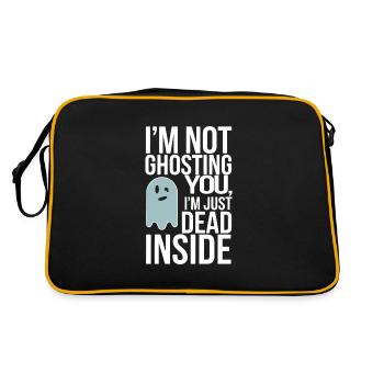 Introversion Style alternatif Émotionnel - Sac Retro - noir/or - Dos