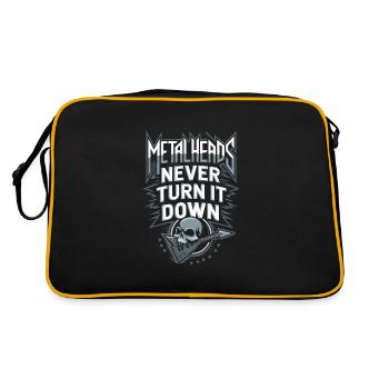 Metalhead's Ultimate Thrash Metal Playlist Vibes - Retro Bag - black/gold - Back