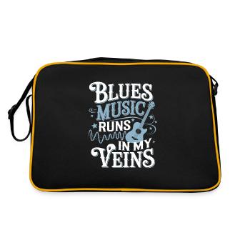 Des airs soul pour les amateurs de blues Adoptez les rythmes - Sac Retro - noir/or - Dos