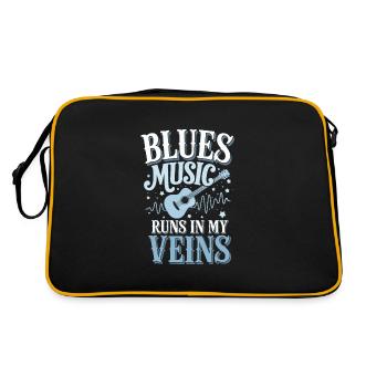 Des airs soul pour les amateurs de blues Adoptez les rythmes - Sac Retro - noir/or - Dos