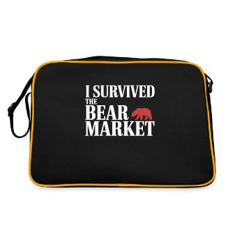 Maîtriser le marché boursier : les stratégies de day trading - Sac Retro - noir/or - Dos