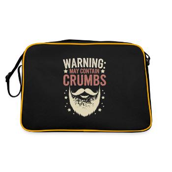 Humour drôle pour la barbe pour les passionnés et les amoureux de la barbe - Sac Retro - noir/or - Dos