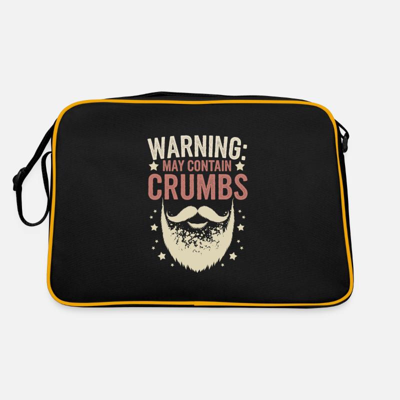 Funny Beard Humor for Beard Enthusiasts and Lovers Retro Bag