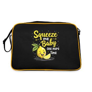 Refreshing Lemonade Vibes: Perfect for Lemonade - Retro Bag - black/gold - Back
