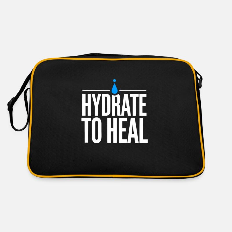 Hydration and Wellness Journey: Stay Hydrated and Retro Bag