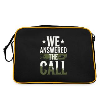 Honor the Vietnam veterans with patriotism and - Retro Bag - black/gold - Back