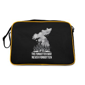 Honneur et reconnaissance des anciens combattants de la guerre de Corée - Sac Retro - noir/or - Dos