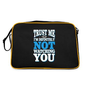 Conspiration mondiale du Nouvel Ordre Mondial - Sac Retro - noir/or - Dos