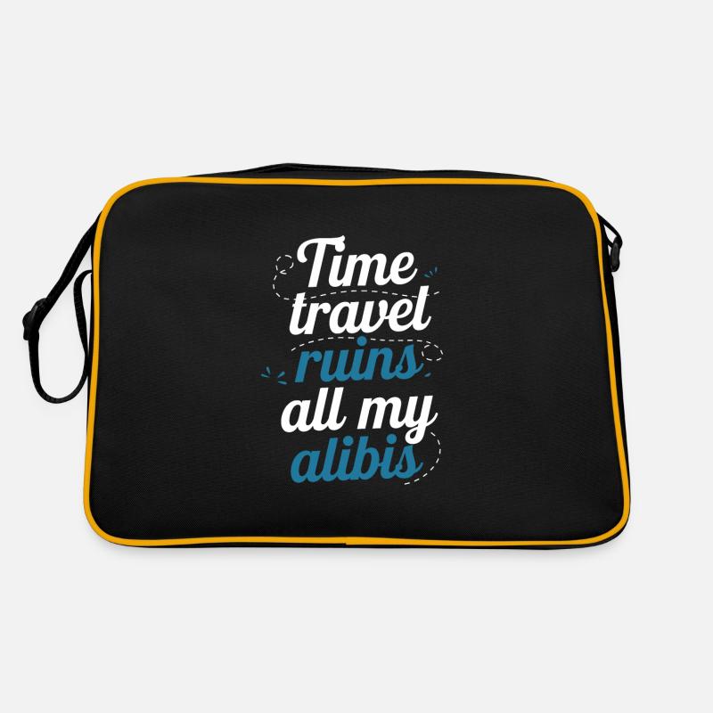 Time travel sci-fi enthusiast and time machine Retro Bag