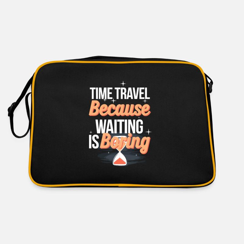 Time travel sci-fi enthusiast and time machine Retro Bag