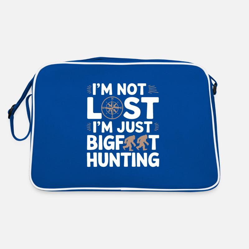 Bigfoot croyant Sasquatch Cryptide Créature de la forêt Sac Retro