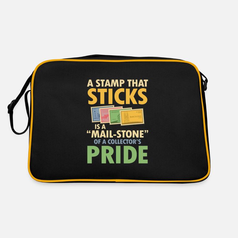 A Stamp That Sticks is a Mail-Stone Retro Tasche