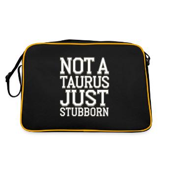 Astrology Skeptic: Critical Thinking - Retro Bag - black/gold - Back