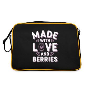 Conservation des aliments faits maison - Sac Retro - noir/or - Dos