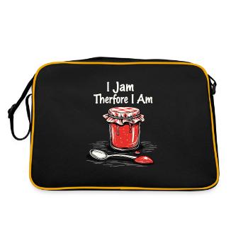 Conservation des aliments faits maison - Sac Retro - noir/or - Dos