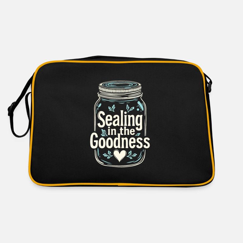 Conservation des aliments faits maison Sac Retro