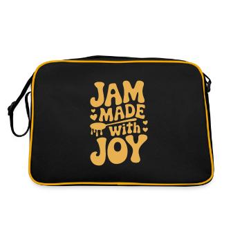 Conservation des aliments faits maison - Sac Retro - noir/or - Dos