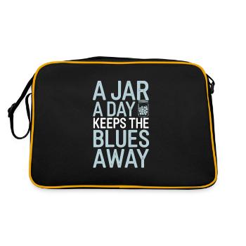 Conservation des aliments faits maison - Sac Retro - noir/or - Dos