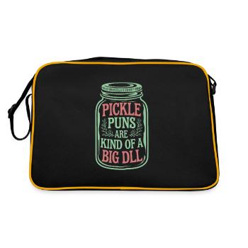 Conservation des aliments faits maison - Sac Retro - noir/or - Dos