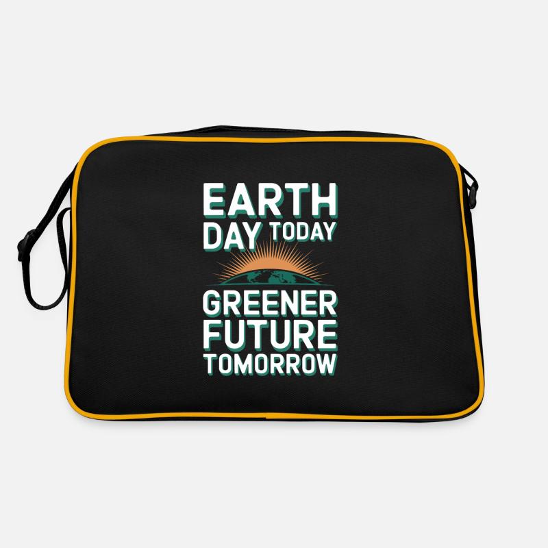 Optimisme climatique, Jour de la Terre, Durabilité Sac Retro