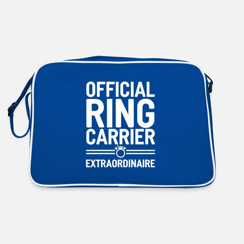 Ring Dude Wedding Ceremony Ring Guy Retro Bag