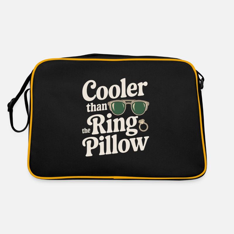 Ring Dude Wedding Ceremony Ring Guy Retro Bag