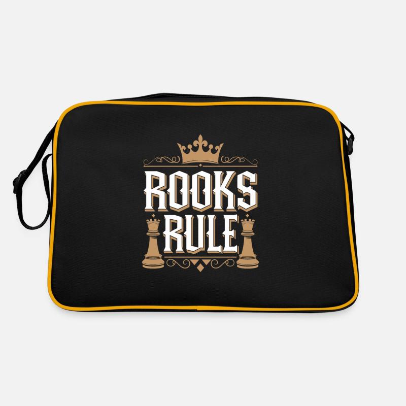 Amateurs d’humour d’échecs drôle échec et mat Sac Retro