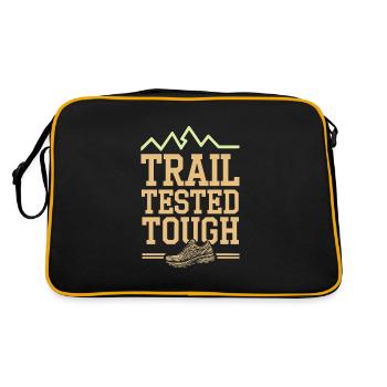 Des trails de course pour les amateurs de trail running - Sac Retro - noir/or - Dos