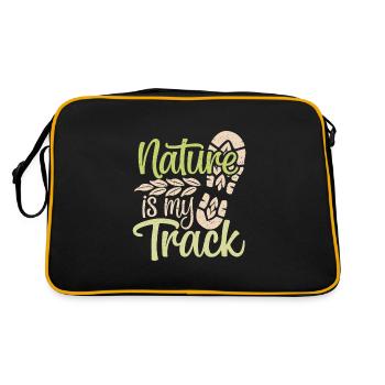 Des trails de course pour les amateurs de trail running - Sac Retro - noir/or - Dos
