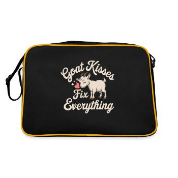 Diy-pilz-enthusiasten Heim-pilzzucht - Retro Tasche - Schwarz/Gold - Hinten