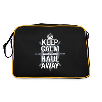 Sailors Sea Shanty Singing Ship Adventures - Retro Bag - black/gold - Back