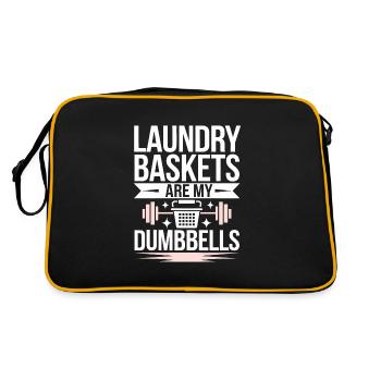 Extended family mother's life, chaos, love and - Retro Bag - black/gold - Back