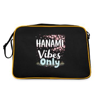 Passionné de fleurs de cerisier Sakura Lovers Printemps - Sac Retro - noir/or - Dos