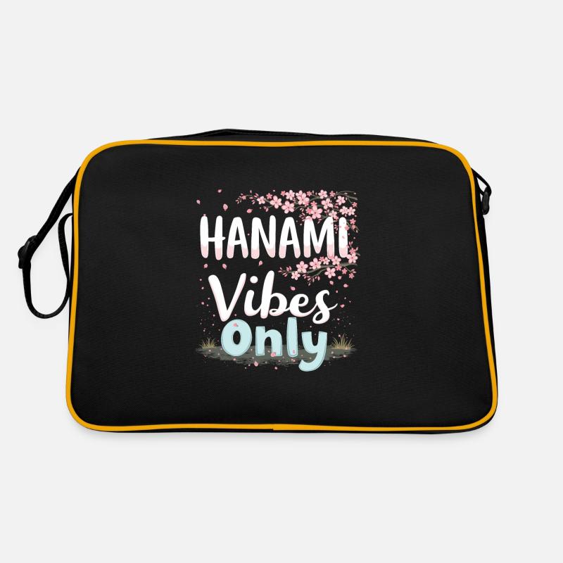 Cherry blossom enthusiast Sakura Lovers Springtime Retro Bag