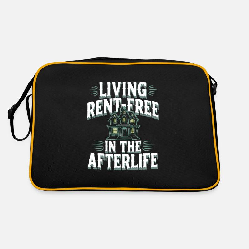 Paranormal Comedy Funny Ghost Humor Lighthearted Retro Bag
