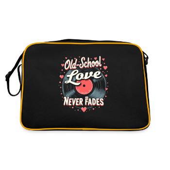 Romantique Nostalgie Vintage Romance Amour classique - Sac Retro - noir/or - Dos