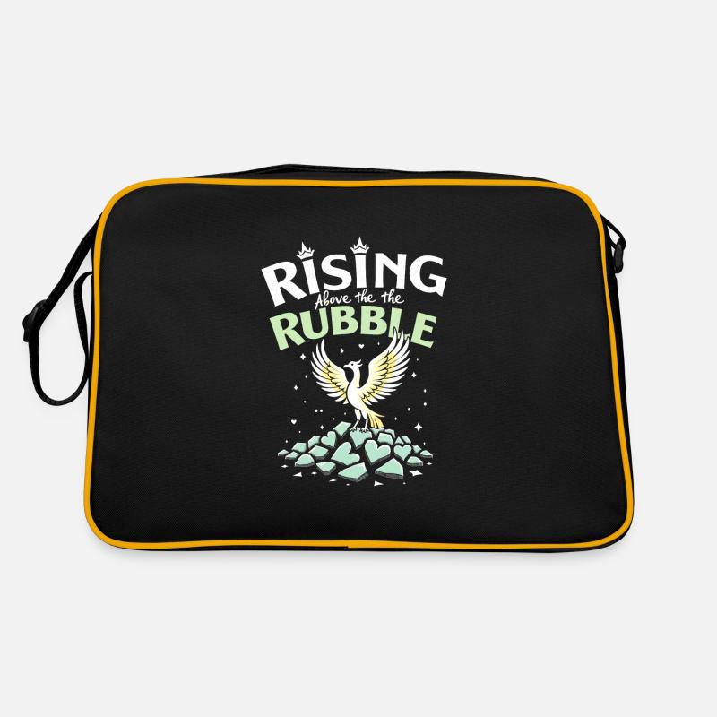 Trennungsermächtigung, Selbstliebe, Neuanfänge Retro Tasche