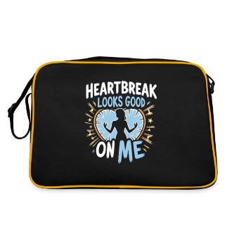 Autonomisation de la séparation, amour de soi, nouveaux départs - Sac Retro - noir/or - Dos