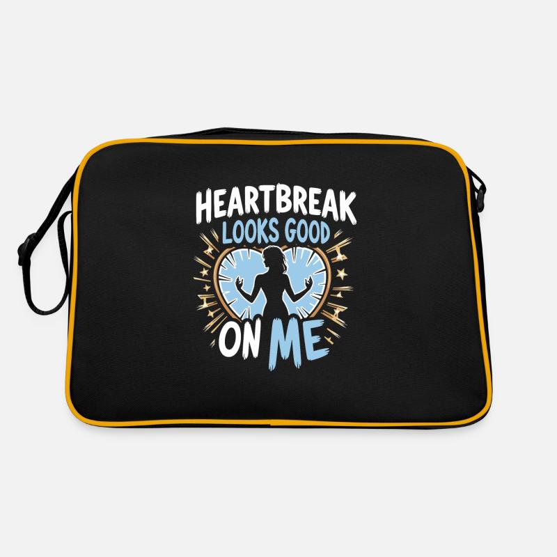 separation empowerment, self-love, new beginnings Retro Bag