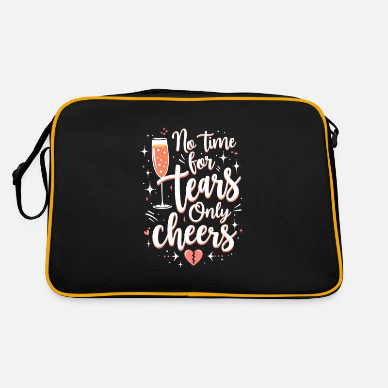 separation empowerment, self-love, new beginnings Retro Bag