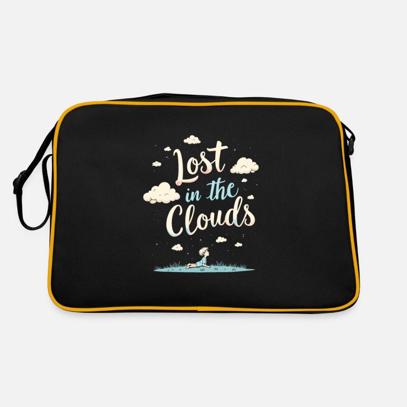 Cloud View, Relaxing Sky, Dreamy Retro Bag